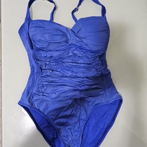 La Blanca Royal Blue Swim Bodysuit